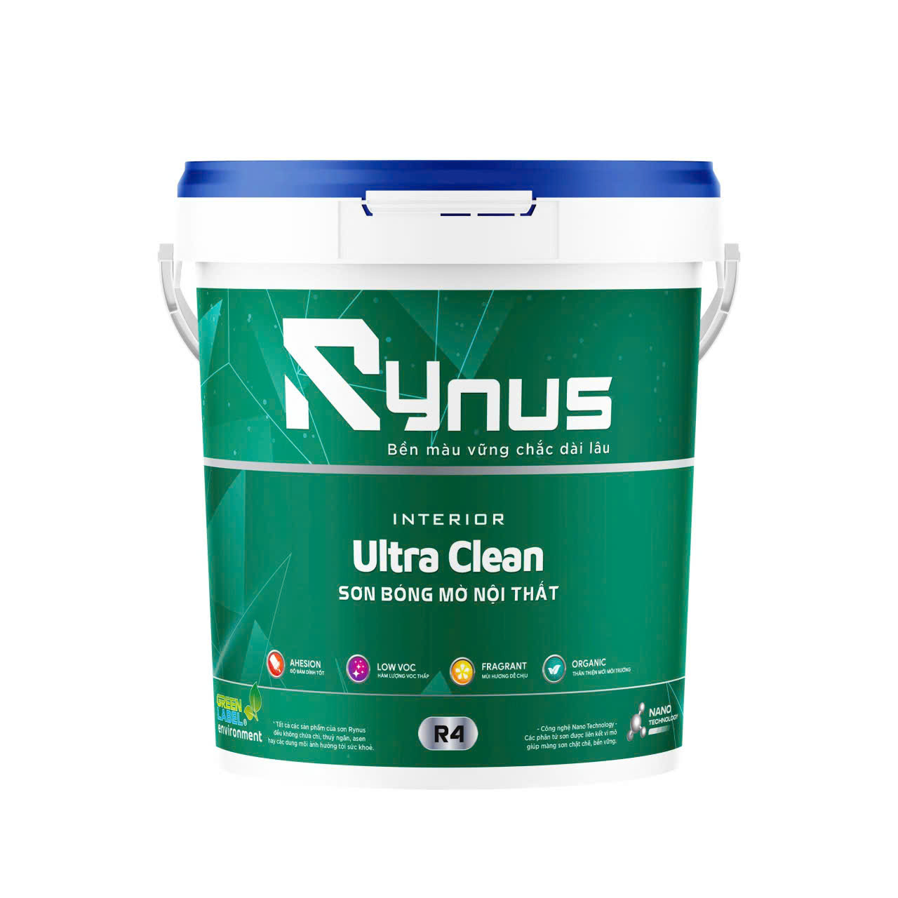 Sơn Mịn Nội Thất Dễ Lau Chùi Rynus Easy Wash