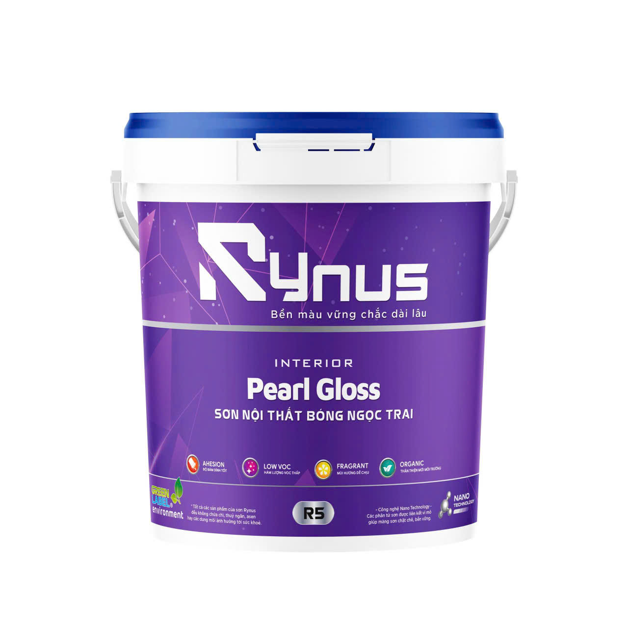 Sơn Nội Thất Bóng Ngọc Trai Rynus Pearl Gloss