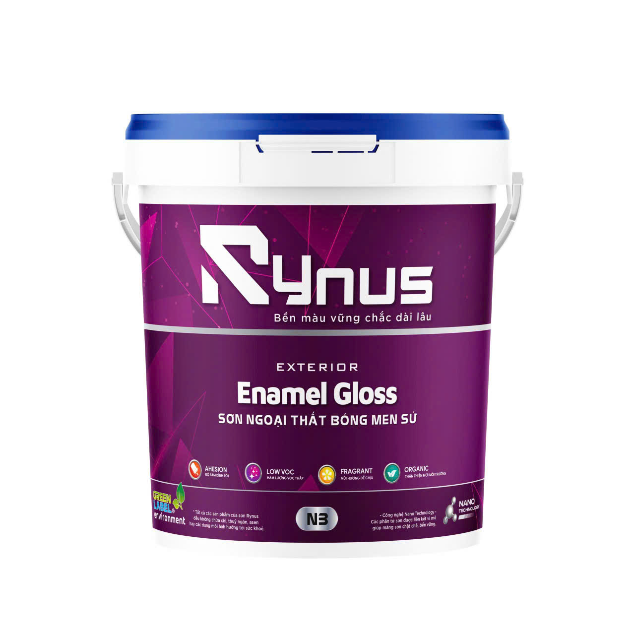Sơn Ngoại Thất Bóng Men Sứ Rynus Enamel Gloss