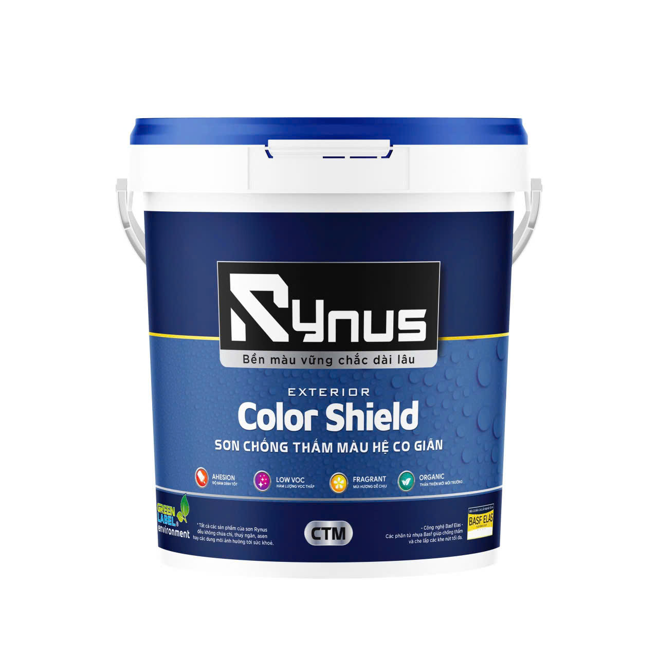 Sơn Chống Thấm Màu Hệ Co Giãn Rynus Color Shield